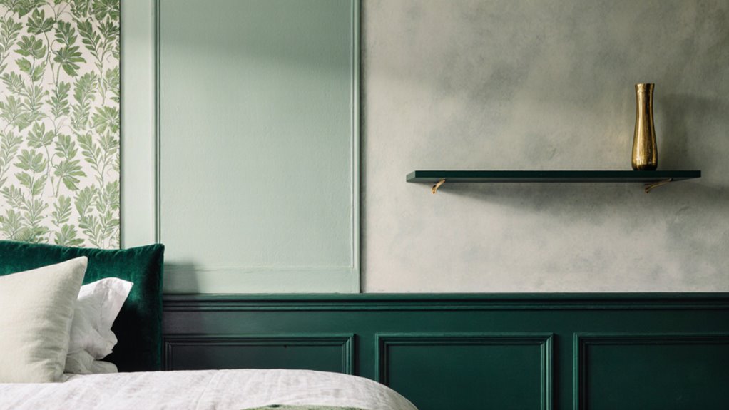 green bedroom wall ideas