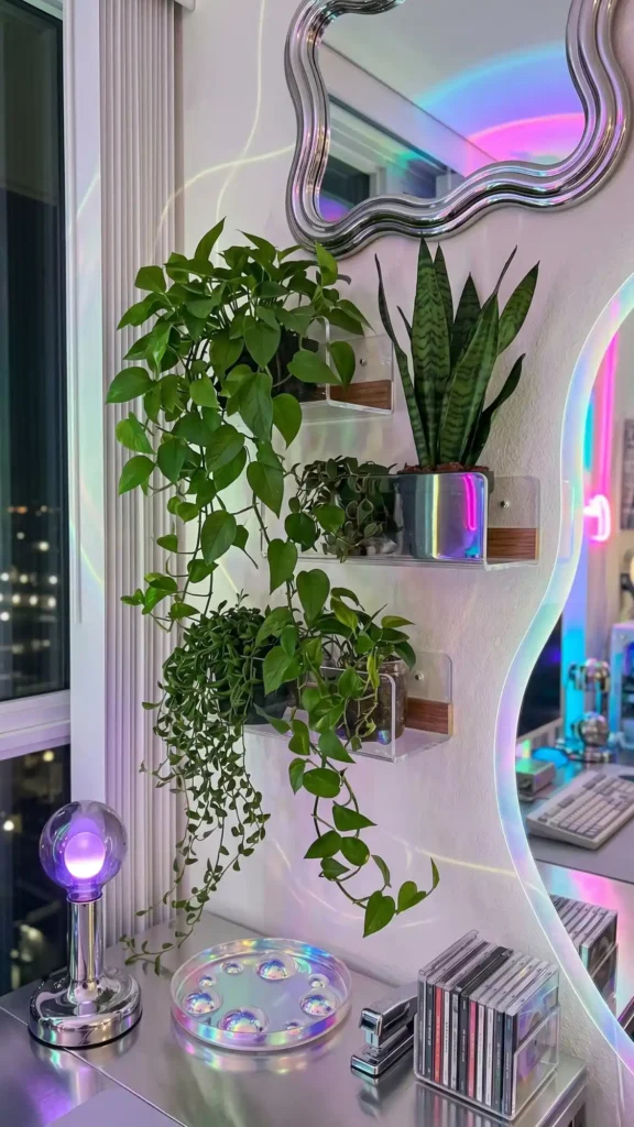 grounded y2k plant aesthetics