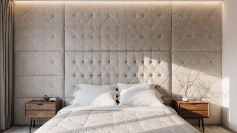 headboard wall as bold statement