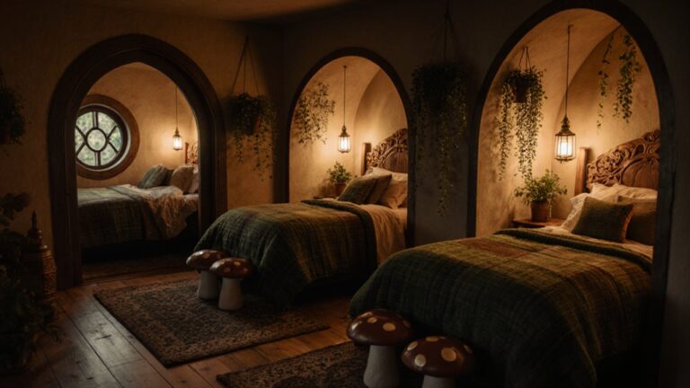 hobbit inspired cozy magical bedrooms
