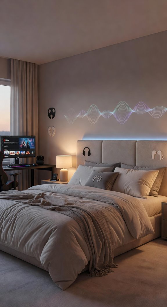 immersive non isolating room sound