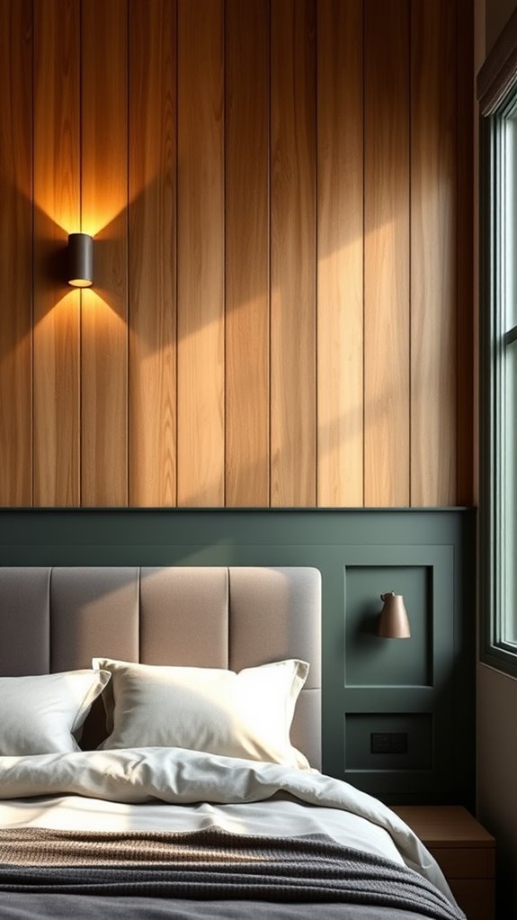 interlocking seamless tongue and groove paneling