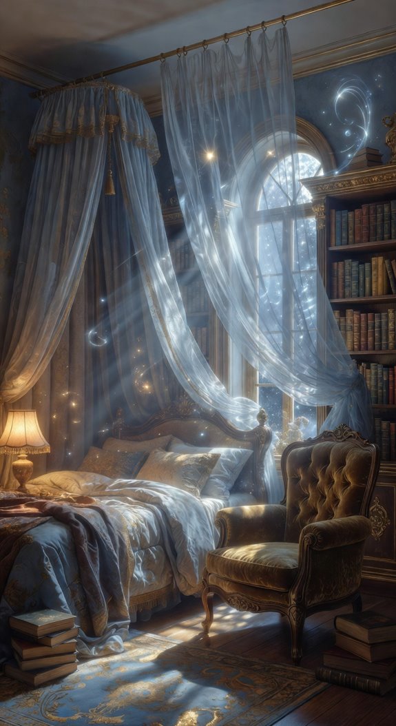 ivory sheer curtains ethereal ambiance