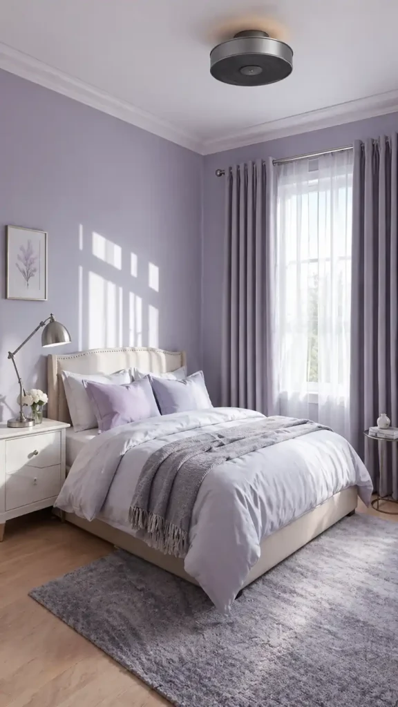 lavender gray silver opulence