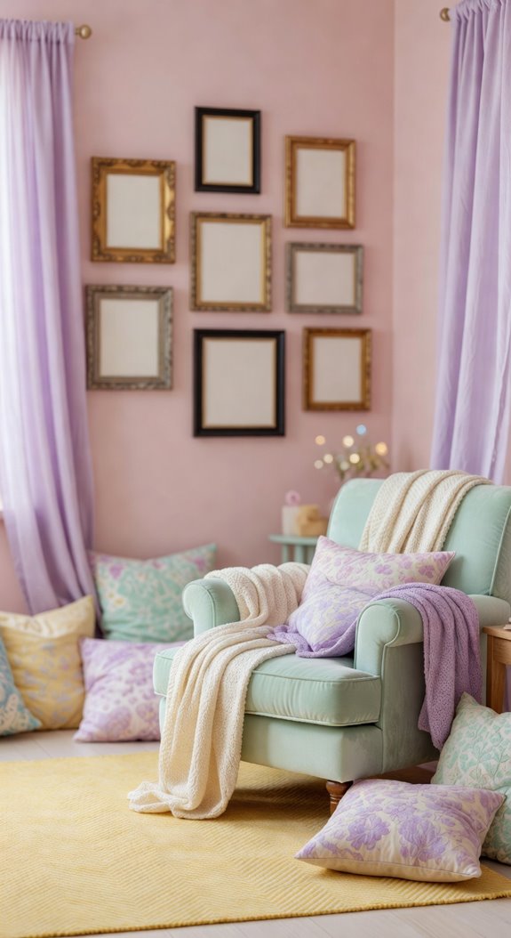 layer pastels with cohesive undertones