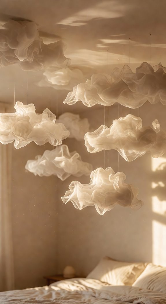 layered cheesecloth cloud texture