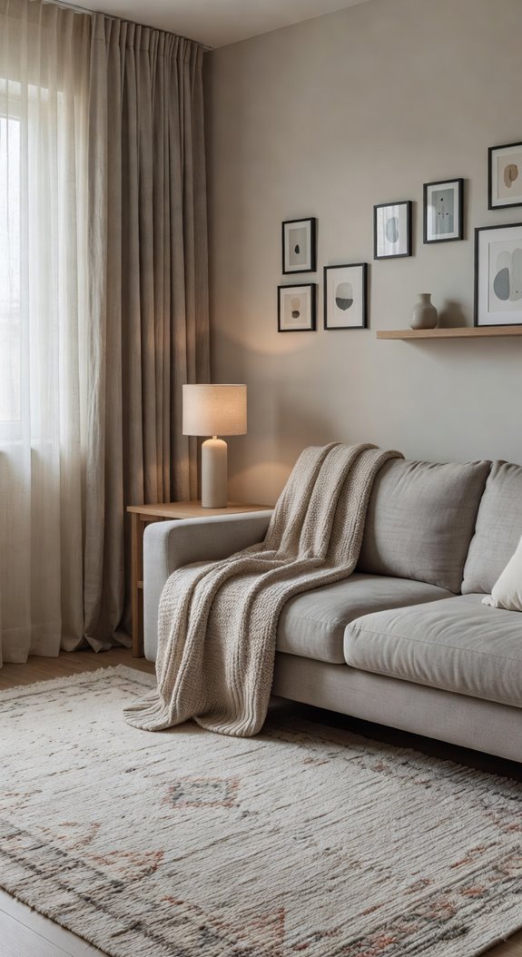 layered lighting textures curated accessories