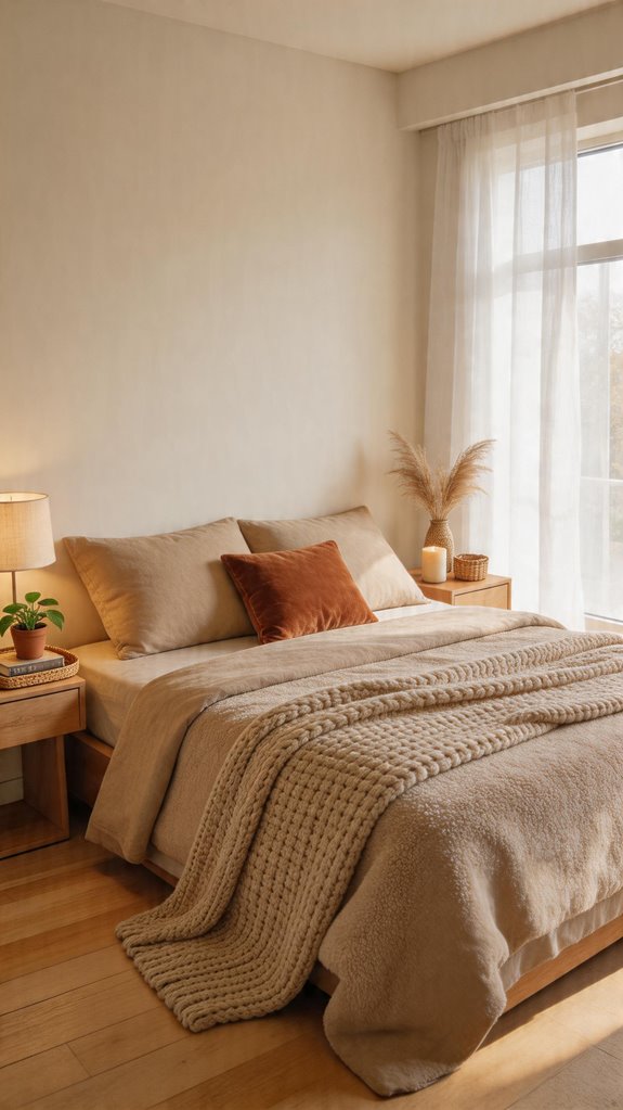 layered tactile bedding contrasts emerge
