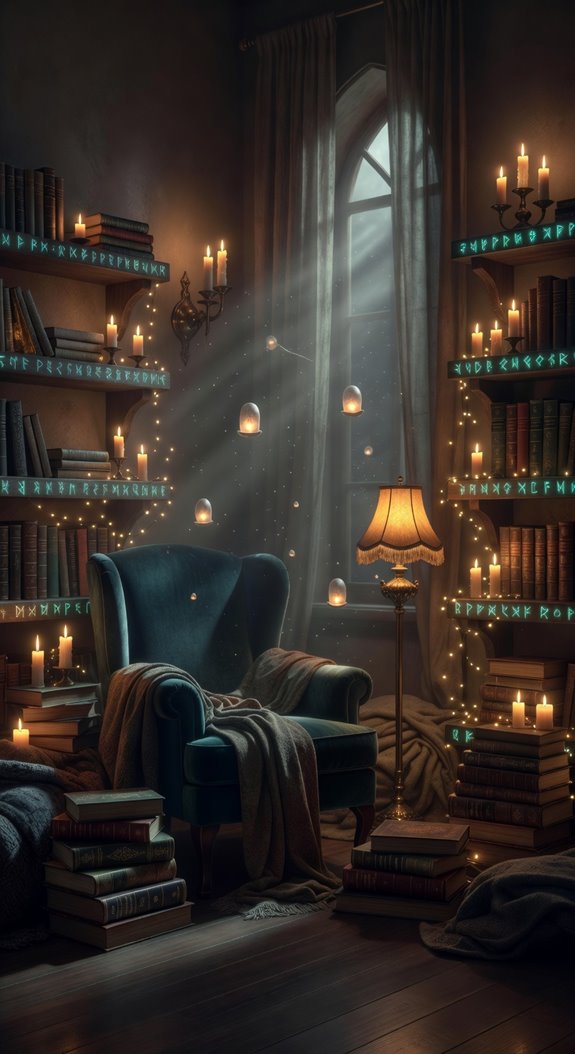 layered warm magical lighting ensemble