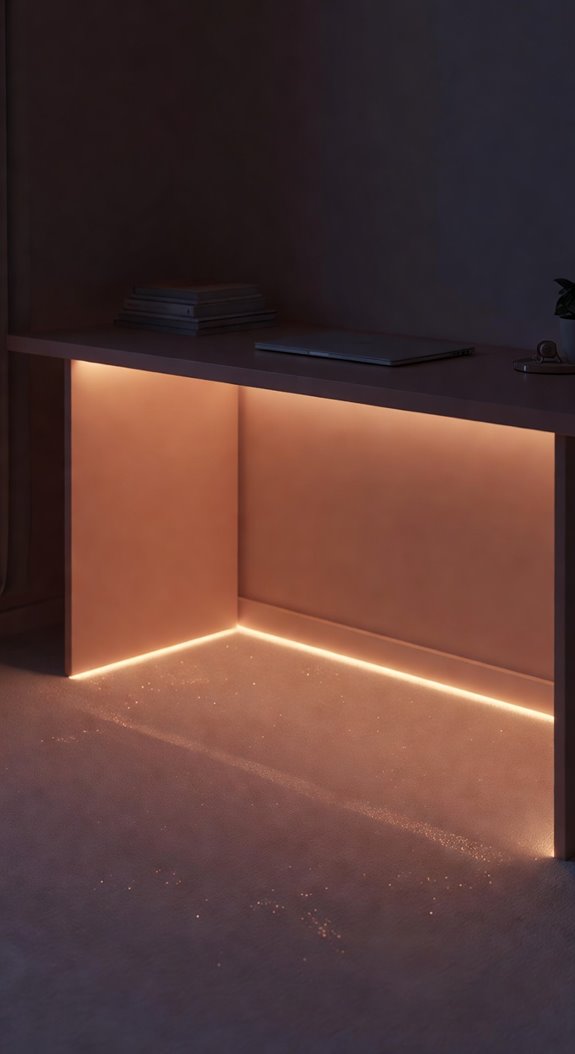 led strip ambient under bed lighting
