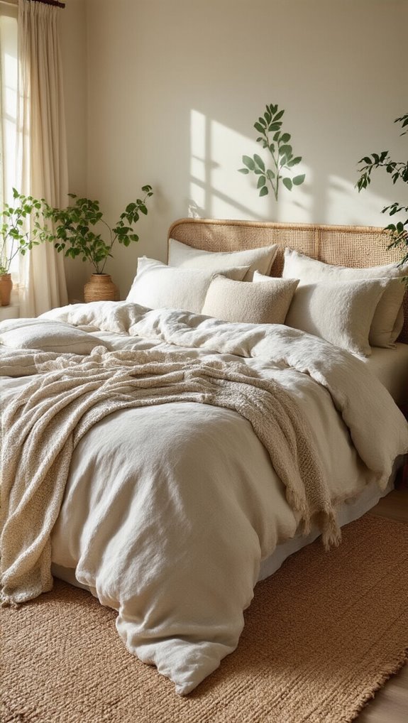 linen cotton jute textures
