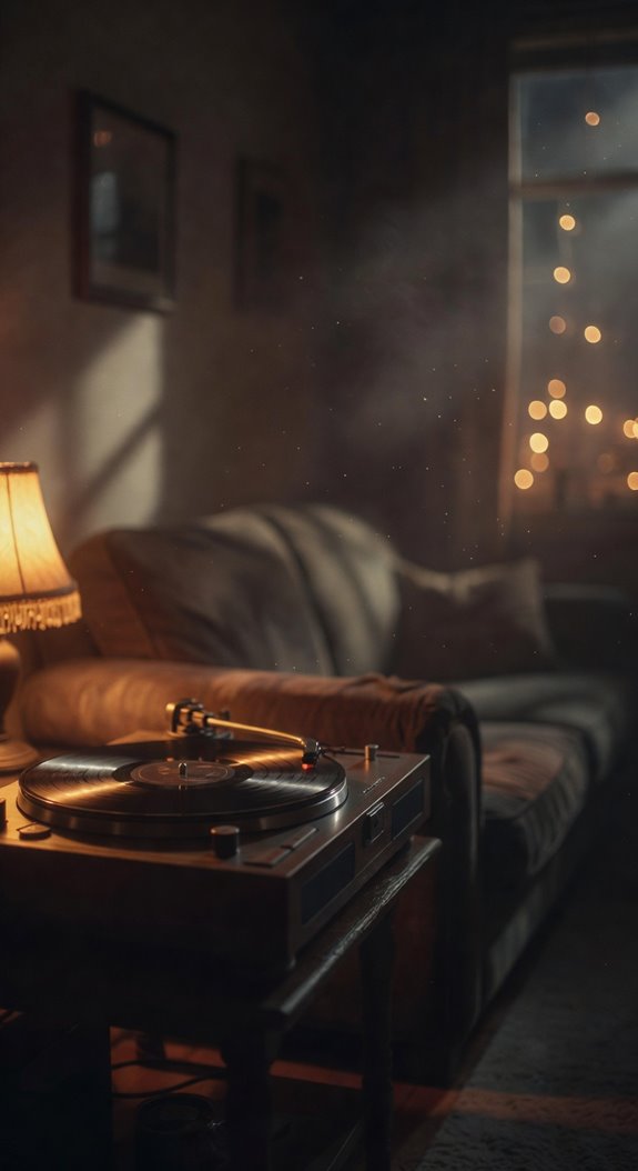 lo fi room vinyl warmth