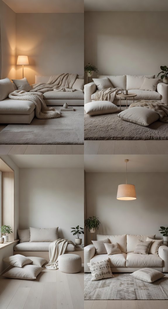 low profile couches for lounging