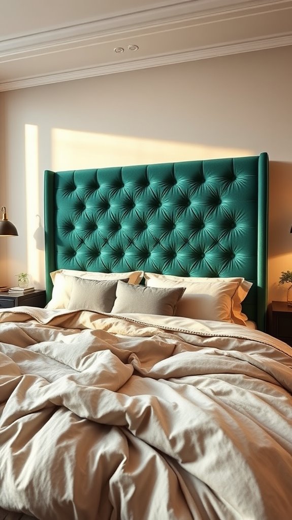 luxurious tufted headboard options