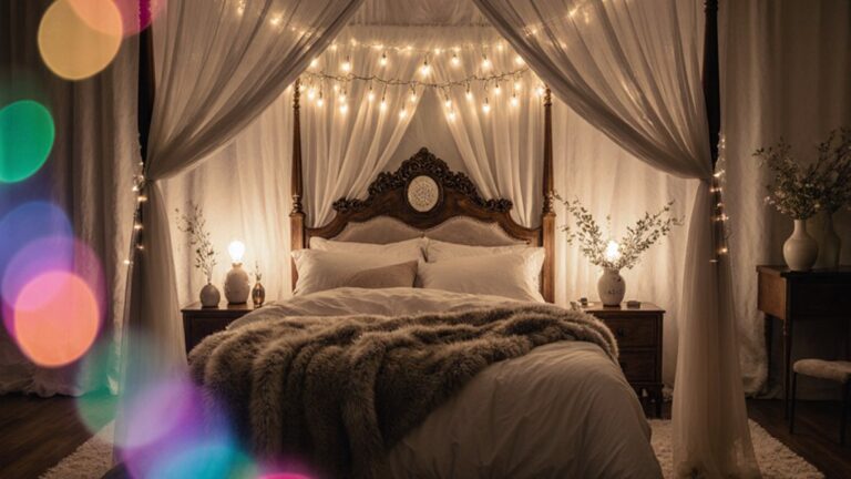 magical bedroom ideas soft lighting