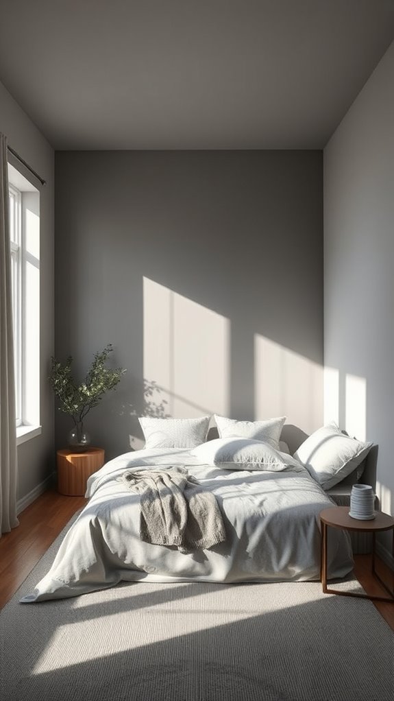 matte dulls sheen enlarges space