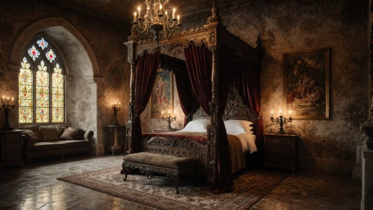 medieval castle inspired fantasy bedrooms