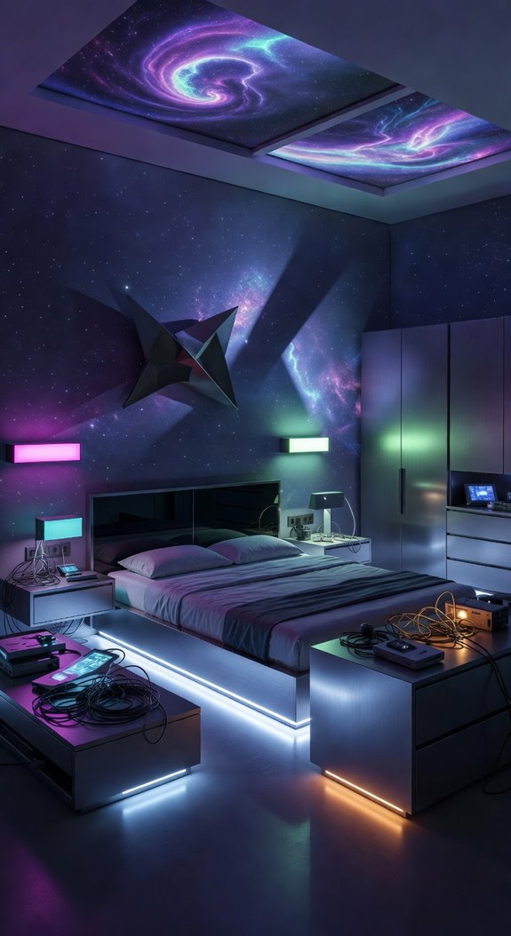 minimal clutter cohesive lighting sparse furnishings