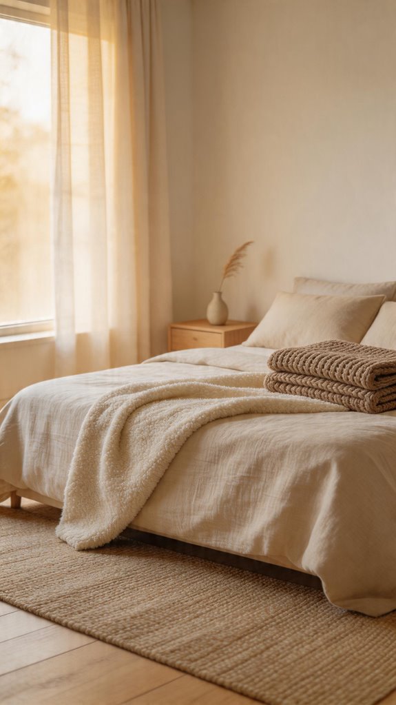 minimal tactile warm textures