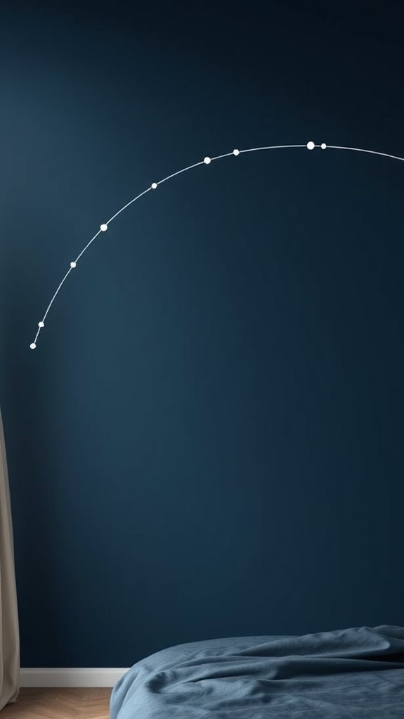 minimalist constellation wall art describer