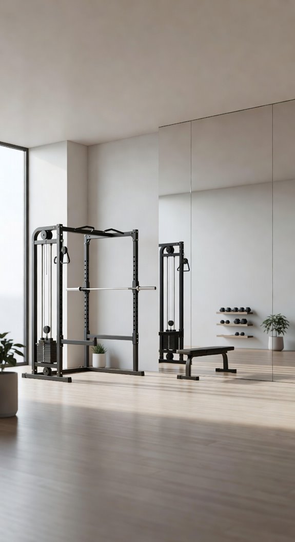 minimalist home gym essentials inspire calm