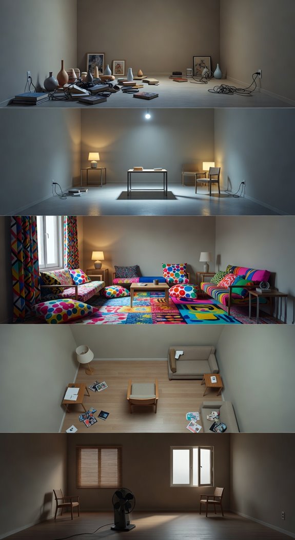 minimalist rooms resist clutter and excess