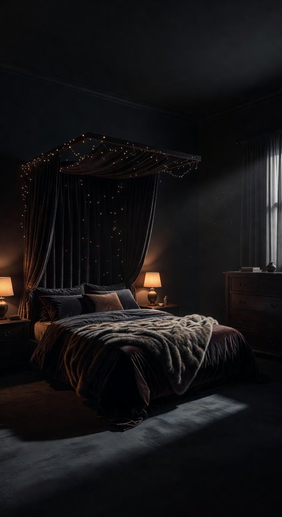 moody cozy earthy retreat