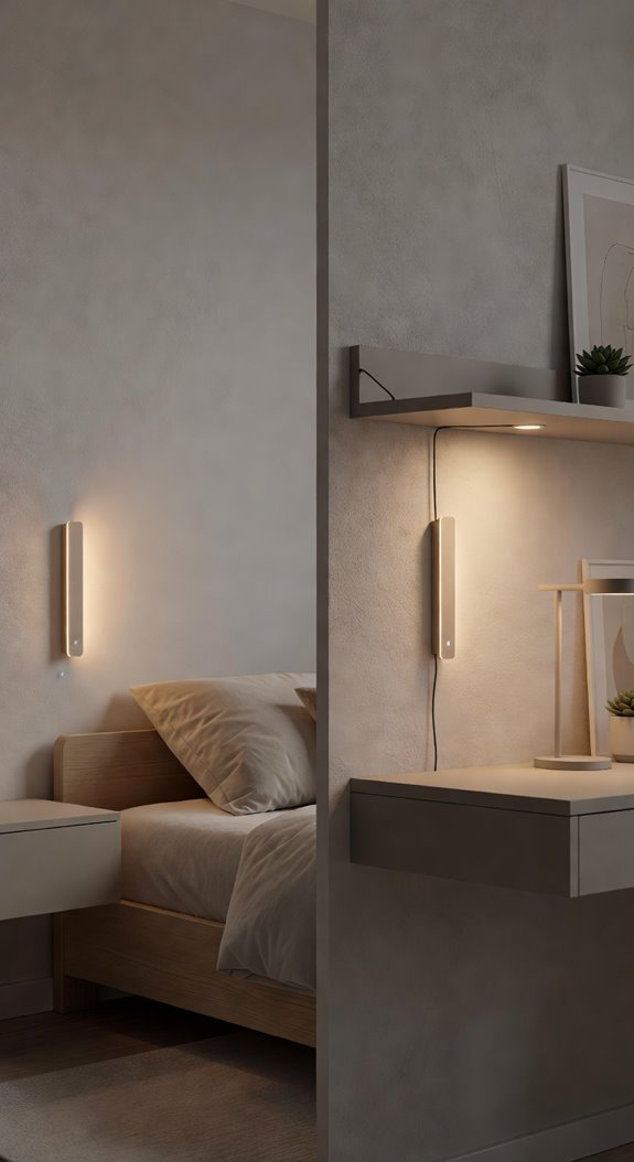 motion sensor night lights blend seamlessly