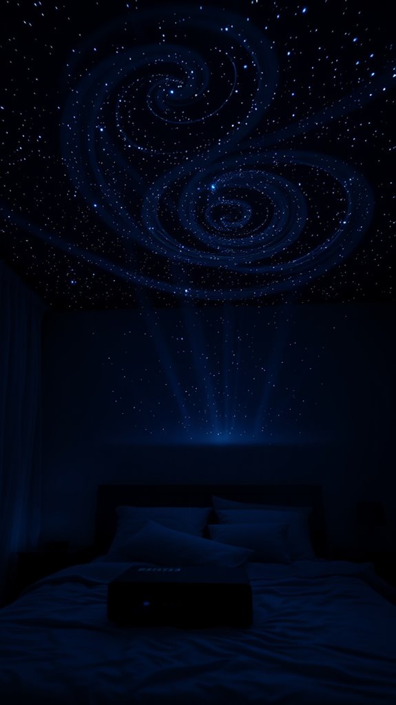 moving dynamic galaxy projection system