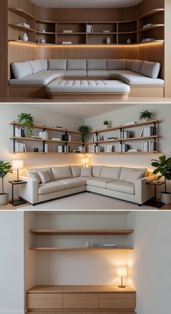multifunctional seating and storage