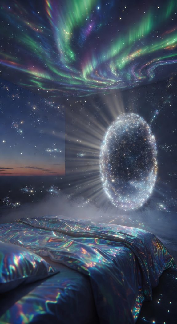 mystical projection mapped dream chamber