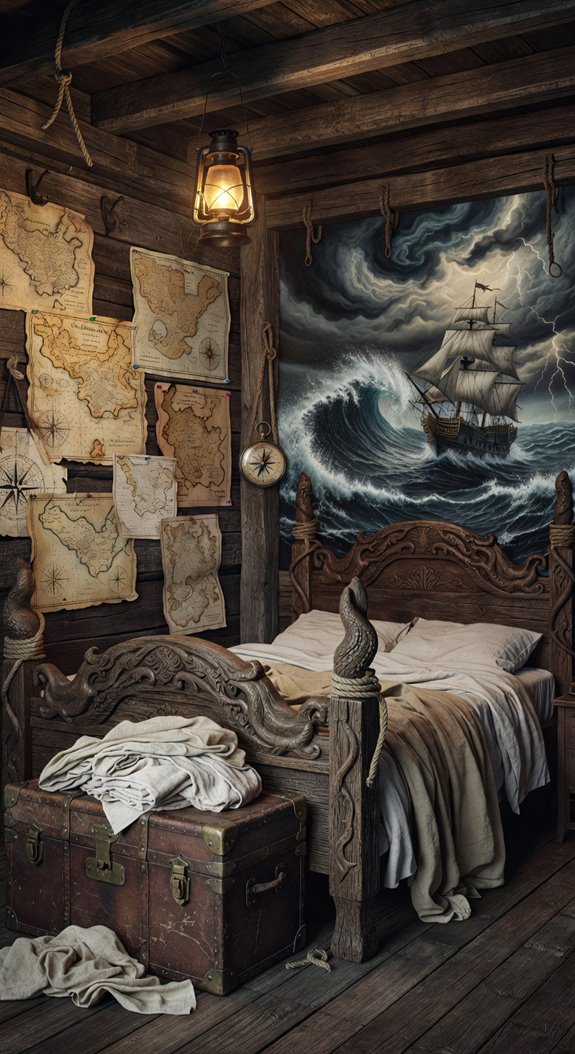 nautical boudoir of adventure