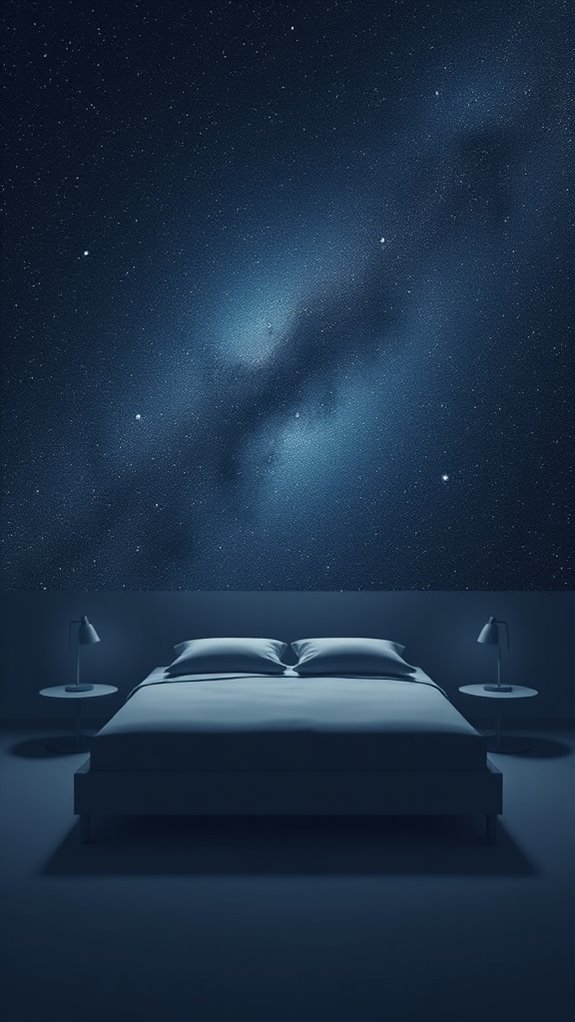 negative space amplifies celestial wonder