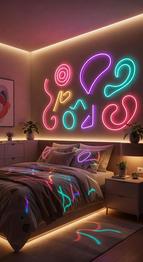 neon signs for ambient glow