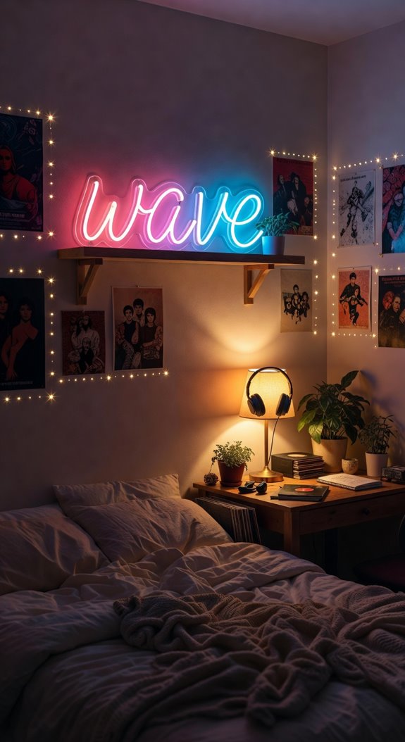 neon signs reflect teen tastes
