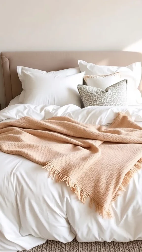 neutral base with textured layering and subtle patterns