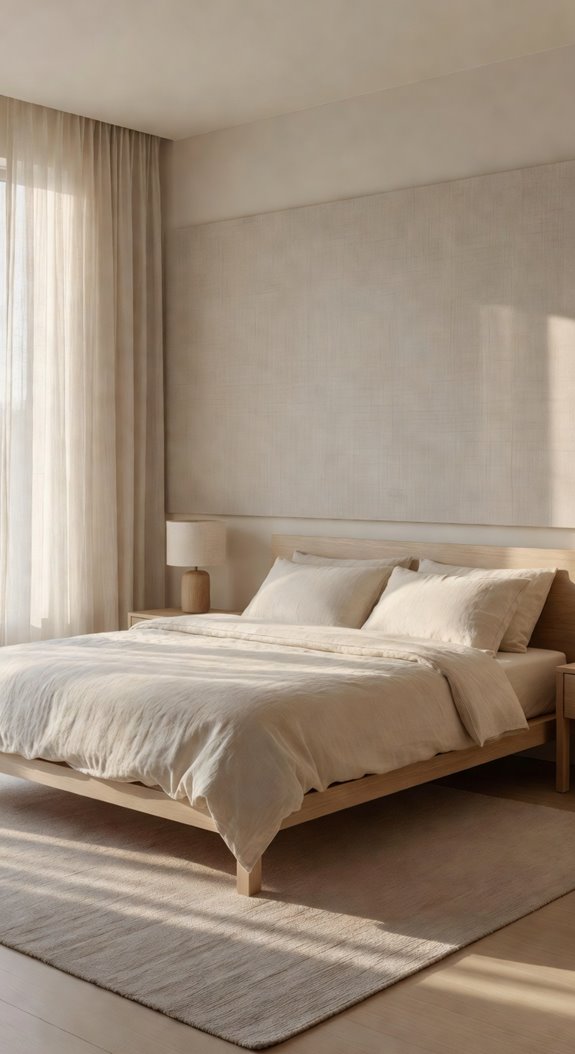 neutral tones natural textures forest inspired sanctuary