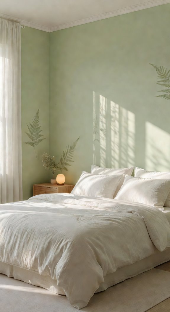 pale green and white sanctuary