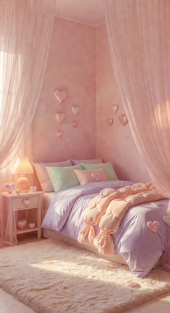 pastel bedroom soft dreamy hues