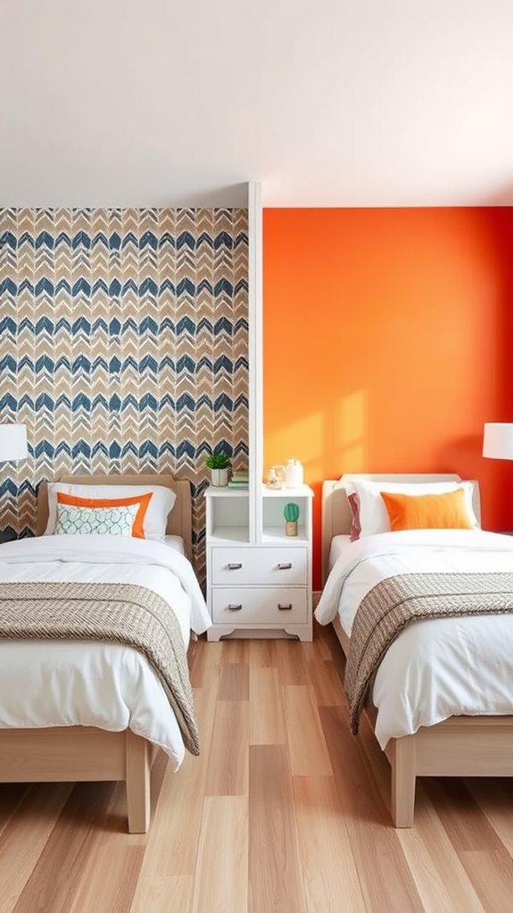 personalized accent walls define territory