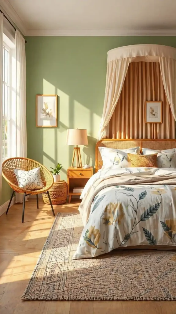 pistachio green warm tranquil