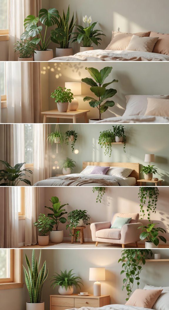 plants purify air calm spaces