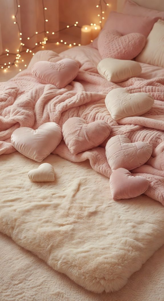 plush rugs chunky throws