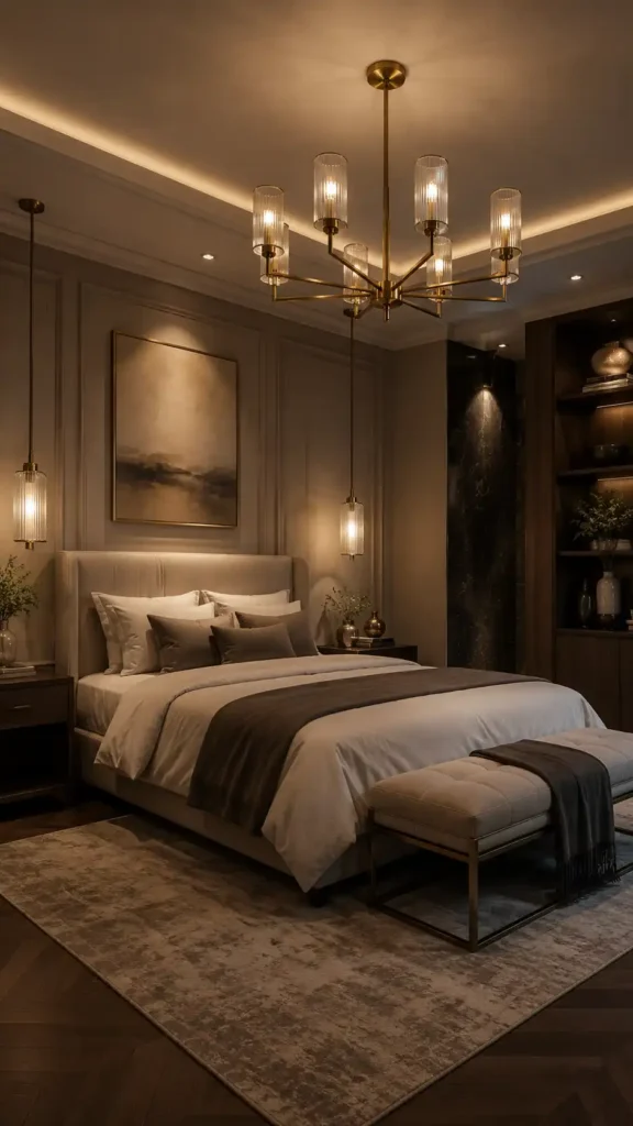 premium brass fixtures elevate ambiance and durability