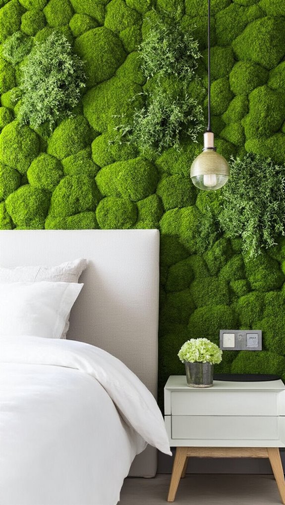 preserved moss lush focal point