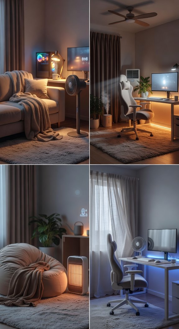programmable comfort for marathon gaming