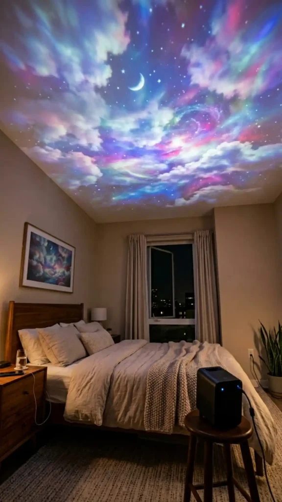 projector clouds no permanent changes