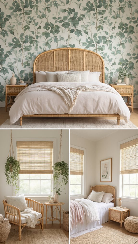 rattan bamboo botanical warmth