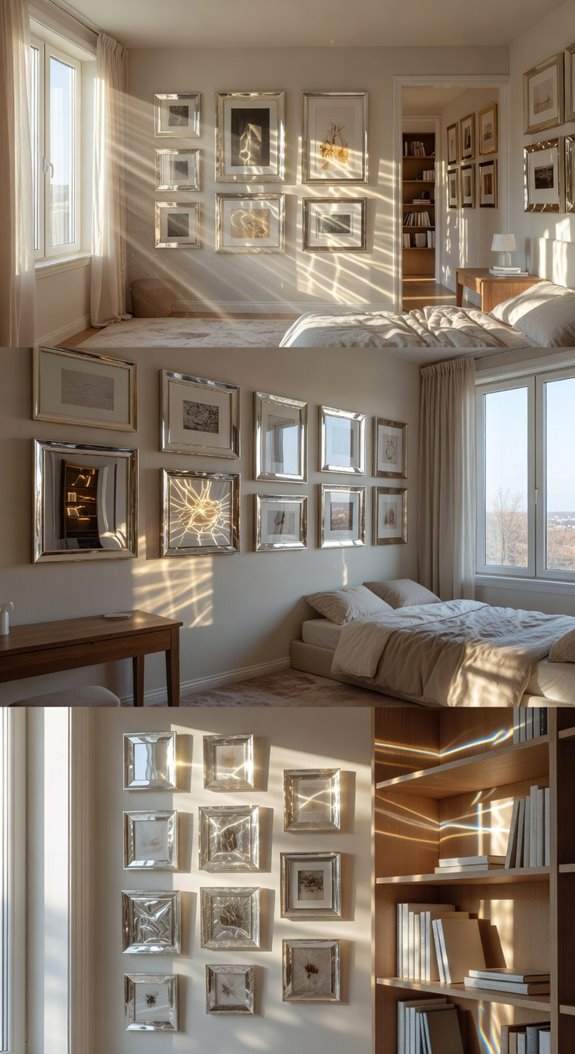 reflective art boosts natural light