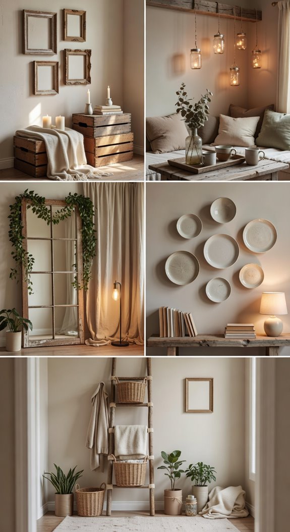 repurpose items into d cor